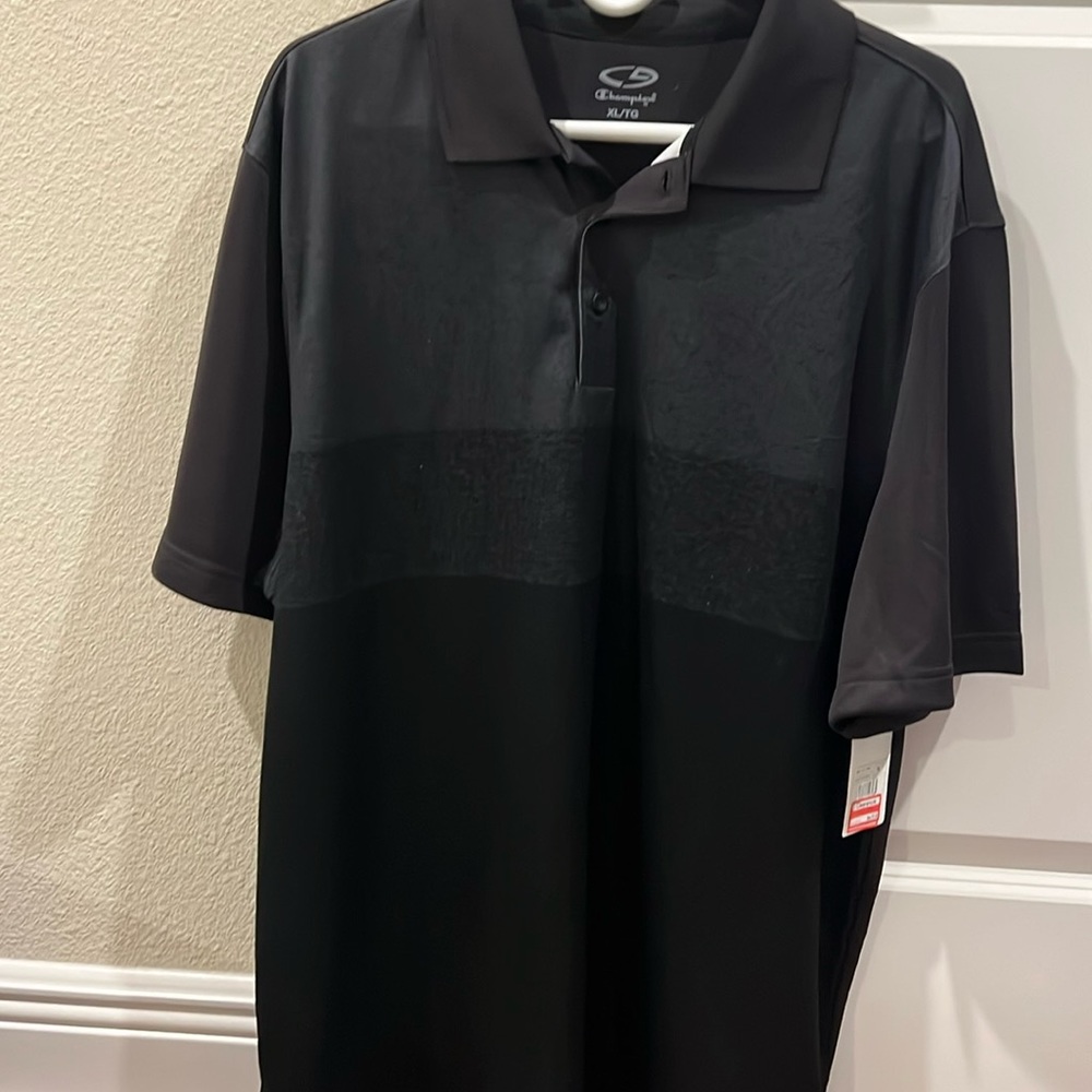 Champion collar shirt, size XL